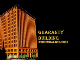(PRUDENTIAL BUILDING)
 