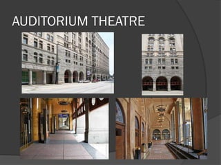AUDITORIUM THEATRE  