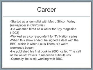 Louis theroux | PPT