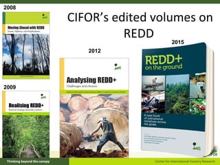 CIFOR's REDD+ research