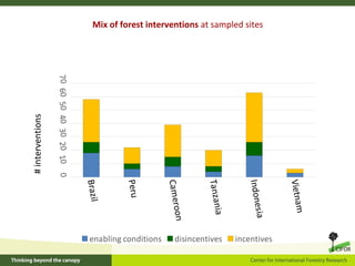 CIFOR's REDD+ research