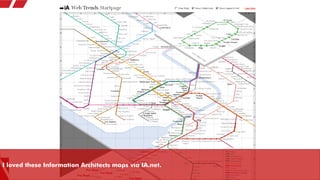 I loved these Information Architects maps via IA.net.
 