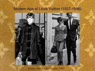 Modern Age of Louis Vuitton (1937-1996)  Audrey Hepburn In Charade, 1963 