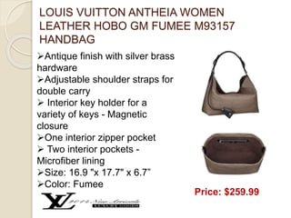 Louis Vuitton Antheia Ixia Handbag Python PM Pink 419142