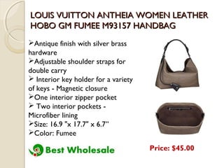 Sandra Ling Louis Vuitton Leather Key Chain