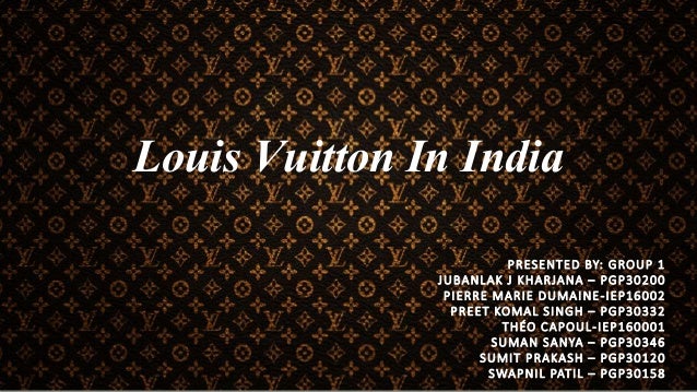 Louis vuitton in india