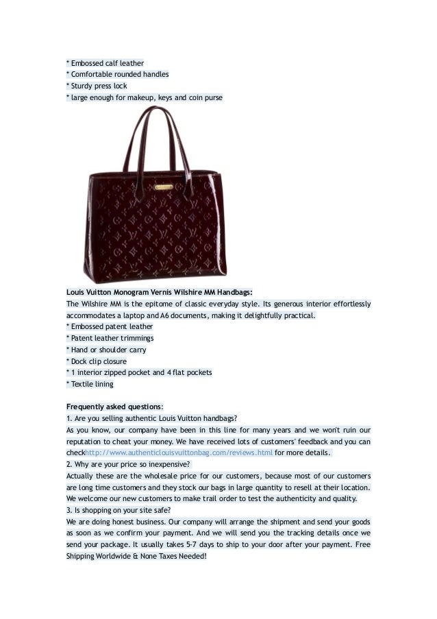 Louis vuitton monogram vernis 100% authentic 80% off