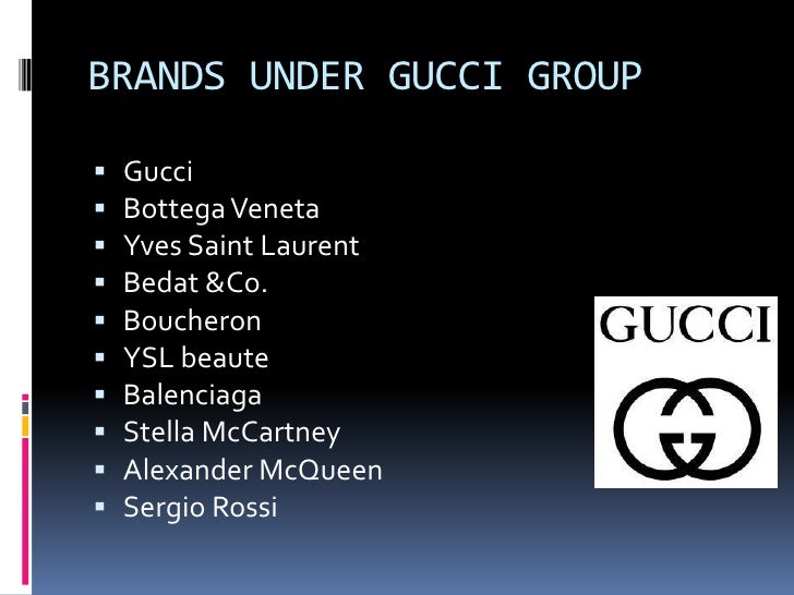 brands under gucci