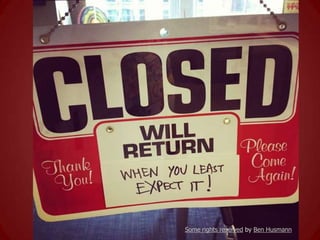 Some rights reserved by Ben Husmann

 