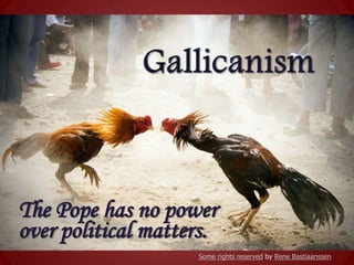 The Pope has no power
over political matters.
Some rights reserved by Rene Bastiaanssen

 