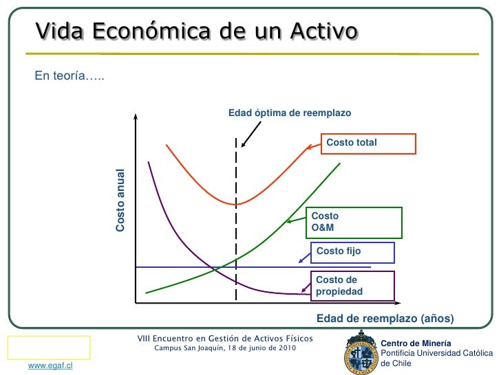 Resultado de imagen para vida economica de un activo