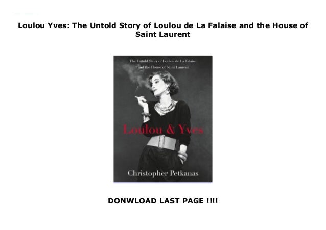 Loulou De La Falaise Young 2025