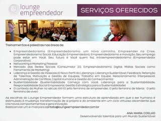 Midia Kit Lounge Empreendedor