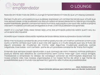 Midia Kit Lounge Empreendedor