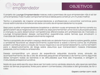 Midia Kit Lounge Empreendedor