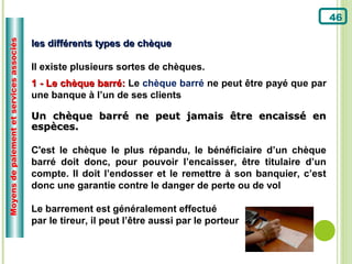 Cheque Barre Example L'ouverture de compte | PPT
