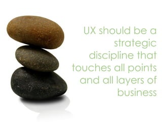 Love In An Elevator - UX as business strategy