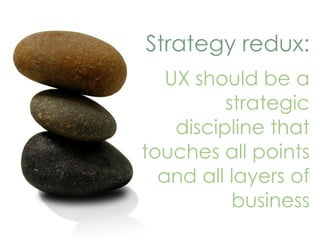 Love In An Elevator - UX as business strategy