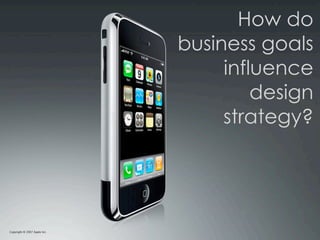 Love In An Elevator - UX as business strategy