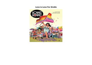 Love is Love For Kindle
https://samsambur.blogspot.mx/?book=1631409395 The comic book industry comes together to honor those killed in Orlando this year. From IDW Publishing, with assistance from DC Entertainment, this oversize comic contains moving and heartfelt material from some of the greatest talents in comics - - mourning the victims, supporting the survivors, celebrating the LGBTQ community, and examining love in today s world. All material has been kindly donated, from the creative to the production, with ALL PROCEEDS going to the victims, survivors and their families via EQUALITY FLORIDA. Be a part of an historic comics event! It doesn t matter who you love. All that matters is that you love. Featuring an introduction by the project s organizer, Marc Andreyko! Featuring contributions from some of the biggest names in comics!
 