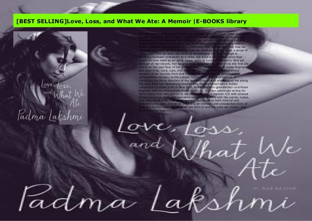 [BEST SELLING]Love, Loss, and What We Ate A Memoir EBOOKS library