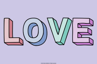 Love this life display font