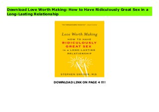 DOWNLOAD LINK ON PAGE 4 !!!!
Download Love Worth Making: How to Have Ridiculously Great Sex in a
Long-Lasting Relationship
Download PDF Love Worth Making: How to Have Ridiculously Great Sex in a Long-Lasting Relationship Online, Download PDF Love Worth Making: How to Have Ridiculously Great Sex in a Long-Lasting Relationship, Full PDF Love Worth Making: How to Have Ridiculously Great Sex in a Long-Lasting Relationship, All Ebook Love Worth Making: How to Have Ridiculously Great Sex in a Long-Lasting Relationship, PDF and EPUB Love Worth Making: How to Have Ridiculously Great Sex in a Long-Lasting Relationship, PDF ePub Mobi Love Worth Making: How to Have Ridiculously Great Sex in a Long-Lasting Relationship, Downloading PDF Love Worth Making: How to Have Ridiculously Great Sex in a Long-Lasting Relationship, Book PDF Love Worth Making: How to Have Ridiculously Great Sex in a Long-Lasting Relationship, Read online Love Worth Making: How to Have Ridiculously Great Sex in a Long-Lasting Relationship, Love Worth Making: How to Have Ridiculously Great Sex in a Long-Lasting Relationship pdf, pdf Love Worth Making: How to Have Ridiculously Great Sex in a Long-Lasting Relationship, epub Love Worth Making: How to Have Ridiculously Great Sex in a Long-Lasting Relationship, the book Love Worth Making: How to Have Ridiculously Great Sex in a Long-Lasting Relationship, ebook Love Worth Making: How to Have Ridiculously Great Sex in a Long-Lasting Relationship, Love Worth Making: How to Have Ridiculously Great Sex in a Long-Lasting Relationship E-Books, Online Love Worth Making: How to Have Ridiculously Great Sex in a Long-Lasting Relationship Book, Love Worth Making: How to Have Ridiculously Great Sex in a Long-Lasting Relationship Online Read Best Book Online Love Worth Making: How to Have Ridiculously Great Sex in a Long-Lasting Relationship, Read Online Love Worth Making: How to Have Ridiculously Great Sex in a Long-Lasting Relationship Book, Download Online Love Worth Making: How to Have Ridiculously Great Sex in a Long-Lasting Relationship E-Books, Download
Love Worth Making: How to Have Ridiculously Great Sex in a Long-Lasting Relationship Online, Download Best Book Love Worth Making: How to Have Ridiculously Great Sex in a Long-Lasting Relationship Online, Pdf Books Love Worth Making: How to Have Ridiculously Great Sex in a Long-Lasting Relationship, Read Love Worth Making: How to Have Ridiculously Great Sex in a Long-Lasting Relationship Books Online, Download Love Worth Making: How to Have Ridiculously Great Sex in a Long-Lasting Relationship Full Collection, Download Love Worth Making: How to Have Ridiculously Great Sex in a Long-Lasting Relationship Book, Read Love Worth Making: How to Have Ridiculously Great Sex in a Long-Lasting Relationship Ebook, Love Worth Making: How to Have Ridiculously Great Sex in a Long-Lasting Relationship PDF Download online, Love Worth Making: How to Have Ridiculously Great Sex in a Long-Lasting Relationship Ebooks, Love Worth Making: How to Have Ridiculously Great Sex in a Long-Lasting Relationship pdf Read online, Love Worth Making: How to Have Ridiculously Great Sex in a Long-Lasting Relationship Best Book, Love Worth Making: How to Have Ridiculously Great Sex in a Long-Lasting Relationship Popular, Love Worth Making: How to Have Ridiculously Great Sex in a Long-Lasting Relationship Download, Love Worth Making: How to Have Ridiculously Great Sex in a Long-Lasting Relationship Full PDF, Love Worth Making: How to Have Ridiculously Great Sex in a Long-Lasting Relationship PDF Online, Love Worth Making: How to Have Ridiculously Great Sex in a Long-Lasting Relationship Books Online, Love Worth Making: How to Have Ridiculously Great Sex in a Long-Lasting Relationship Ebook, Love Worth Making: How to Have Ridiculously Great Sex in a Long-Lasting Relationship Book, Love Worth Making: How to Have Ridiculously Great Sex in a Long-Lasting Relationship Full Popular PDF, PDF Love Worth Making: How to Have Ridiculously Great Sex in a Long-Lasting Relationship
Read Book PDF Love Worth Making: How to Have Ridiculously Great Sex in a Long-Lasting Relationship, Read online PDF Love Worth Making: How to Have Ridiculously Great Sex in a Long-Lasting Relationship, PDF Love Worth Making: How to Have Ridiculously Great Sex in a Long-Lasting Relationship Popular, PDF Love Worth Making: How to Have Ridiculously Great Sex in a Long-Lasting Relationship Ebook, Best Book Love Worth Making: How to Have Ridiculously Great Sex in a Long-Lasting Relationship, PDF Love Worth Making: How to Have Ridiculously Great Sex in a Long-Lasting Relationship Collection, PDF Love Worth Making: How to Have Ridiculously Great Sex in a Long-Lasting Relationship Full Online, full book Love Worth Making: How to Have Ridiculously Great Sex in a Long-Lasting Relationship, online pdf Love Worth Making: How to Have Ridiculously Great Sex in a Long-Lasting Relationship, PDF Love Worth Making: How to Have Ridiculously Great Sex in a Long-Lasting Relationship Online, Love Worth Making: How to Have Ridiculously Great Sex in a Long-Lasting Relationship Online, Download Best Book Online Love Worth Making: How to Have Ridiculously Great Sex in a Long-Lasting Relationship, Read Love Worth Making: How to Have Ridiculously Great Sex in a Long-Lasting Relationship PDF files
 