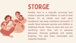 Storge Love Example Love, attraction and Commitment a power point presentation | PDF