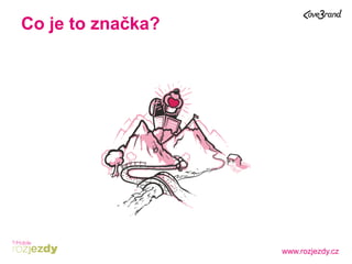 www.rozjezdy.cz
Co je to značka?
 