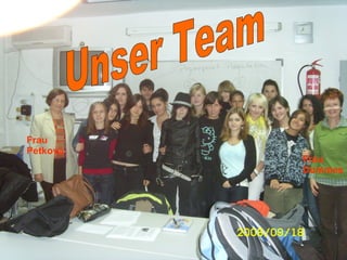 Unser Team Frau Petkova Frau Dommes 