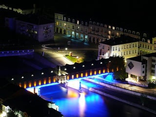 Die überdachte Brücke 