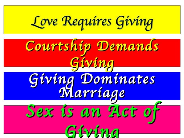 Love courtship marriage | PPT