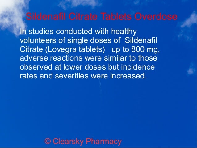 Viagra increased heart rate