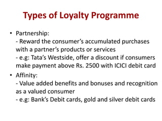 Impact of loyalty programs in retailing business in India for creating ...