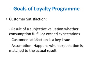 Impact of loyalty programs in retailing business in India for creating ...