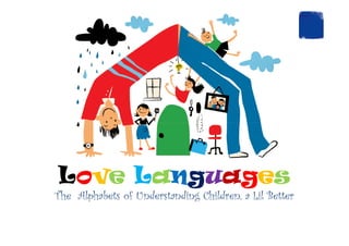 Love Languages
The Alphabets of Understanding Children, a Lil Better
 