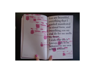 LOVE LETTERS THAT GO UNSAID