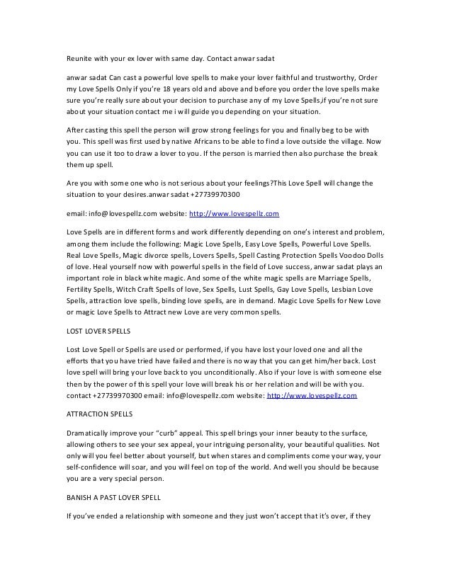 Bring Back Lost Lover Reunite Lost Lover Quick Love Spell 2773997030