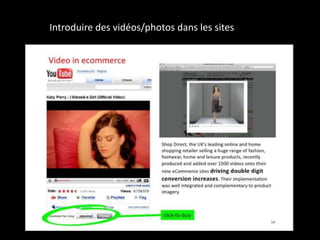Introduire des vidéos/photos dans les sites
 