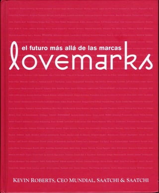 Lovemarks español