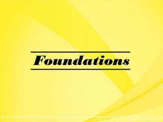 The Lovemarks Academy
Foundations
 