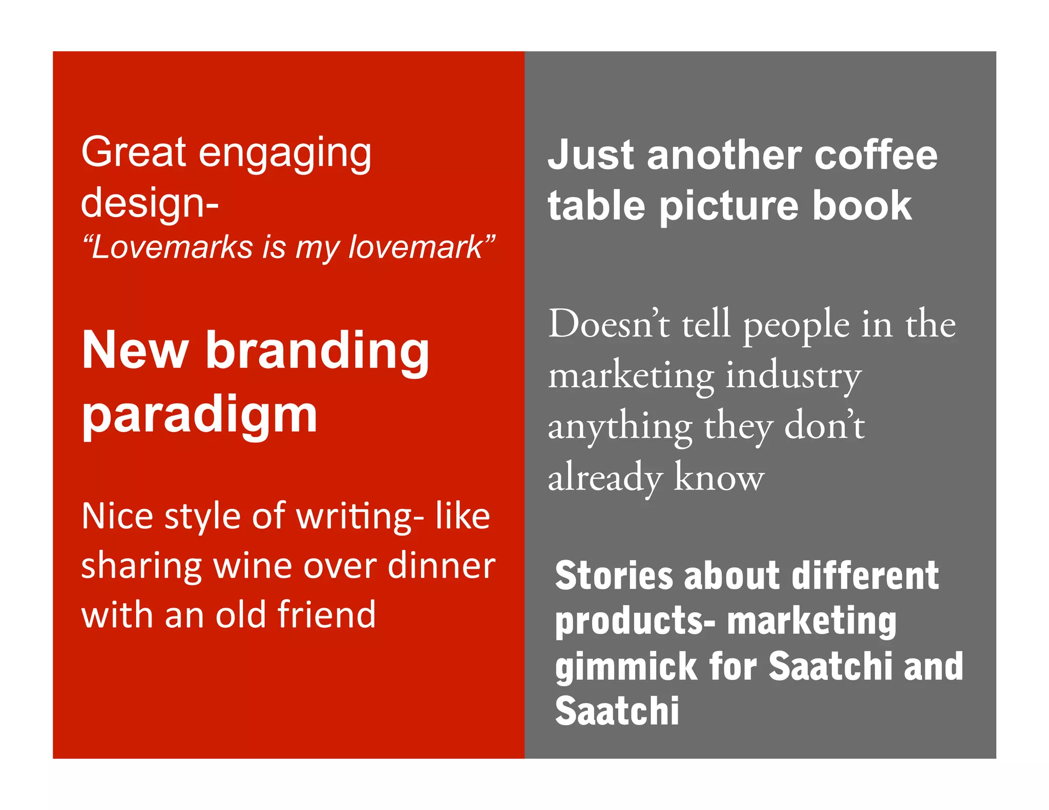 Lovemarks Presentation V2