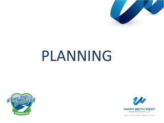 PLANNING
 