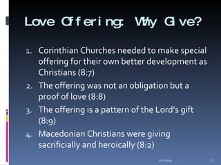 Love Offering | PPT
