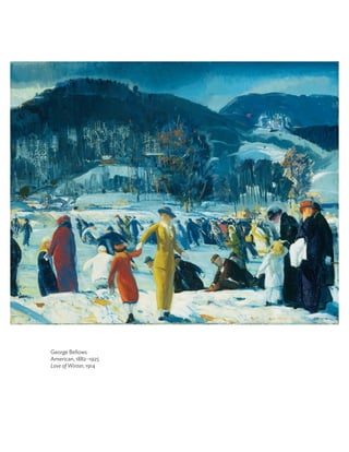 George Bellows
American, 1882–1925
Love of Winter, 1914
 