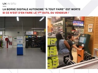 C’est très bien rangé
donc on se dit qu’on
va tout déranger.
Aucun modèle à essayer
en penderie, on n’ose
pas les prendre !
On est gêné, on va
donner du travail à la
dame qui va devoir
tout replier
L’ANCIEN MONDE : CROIRE EN SA PUISSANCE
 