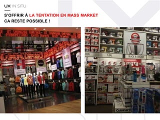 Comment assumer la complexité pour une entreprise à réseau?
Les clients dictent la posture relationnelle à adopter
Vs
vision industrielle de la relation client
Simple
transaction
Maîtres-
esclaves
Camarades Meilleurs
amis
Aventure
Jill Avery, Susan Fournier, John Wittenbraker. Harvard Business Review, mars 2015
COMMENT ASSUMER LA COMPLEXITÉ POUR UNE ENTREPRISE
À RÉSEAU ?
 