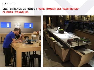 EN FRANCE COMME AILLEURS L’EXPÉRIENCE DIGITALE EN
MAGASIN EST EN ÉCHEC, FAUTE DE FANS
 