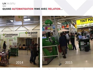 LA FLUIDITE
"Je rêve d’un magasin
aussi efficace qu’Amazon"
LA STIMULATION
"Je veux un magasin où je
m’expose à la tentation"
LA RELATION
"Prouvez-moi que vous
m’aimez !!"
COMMENT FAIRE DU MAGASIN UNE PREUVE D’AMOUR FACE À
LA MONTÉE DU WEB ?
 