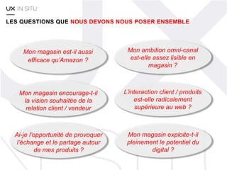 VERS UNE REMISE EN CAUSE DE LA FAÇON DE
PENSER LES FORMATS DE MAGASIN ?
 